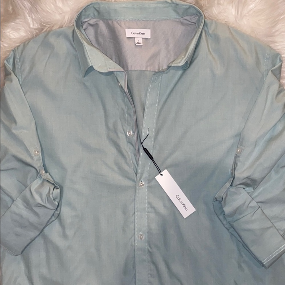 Calvin Klein Men’s Button-Up